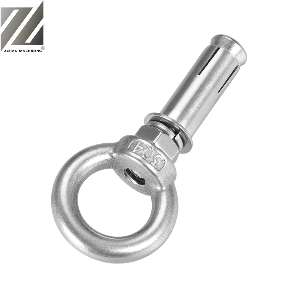 Hot Forged OEM 304 Stainless Steel Sleeve Anchor Eye Bolt for Concrete Precast Construction