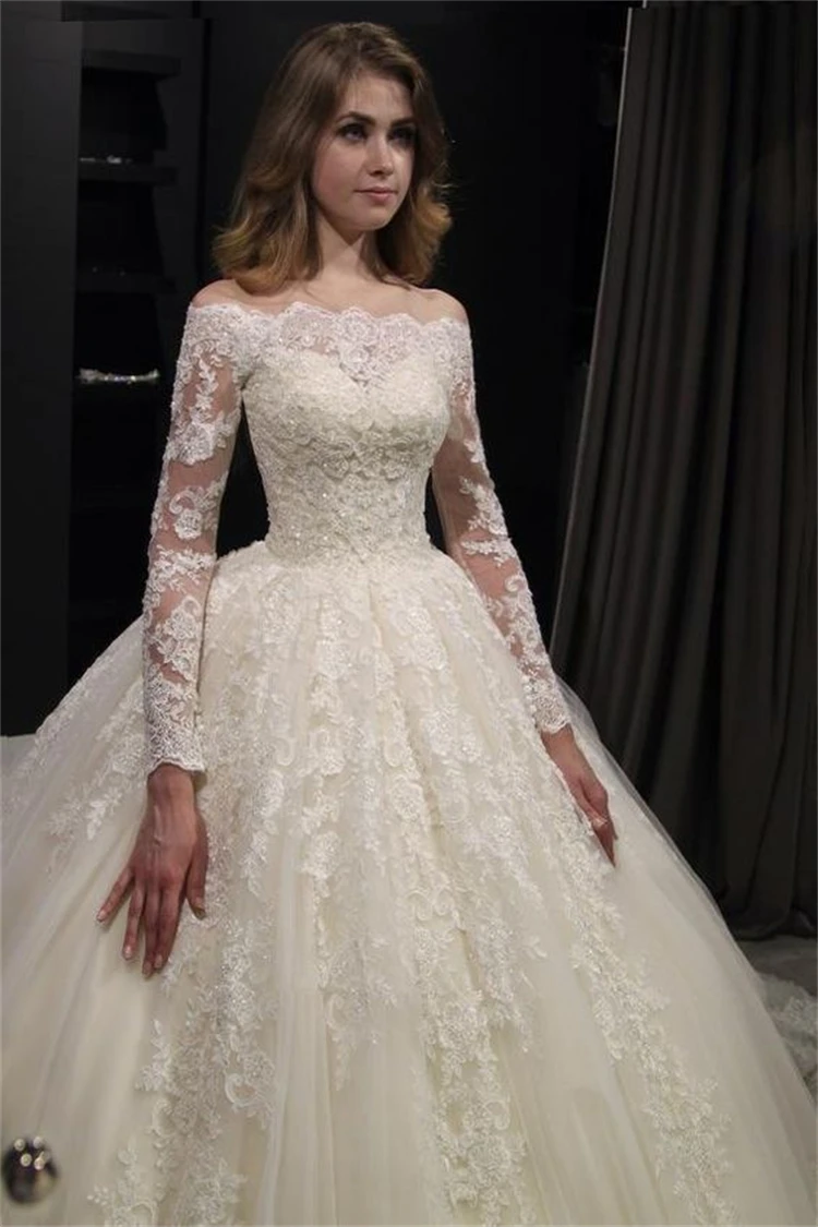 Mermaid Wedding Dresses Bodycon Wedding Dress Luxury Beaded Long Train  Wedding Dress