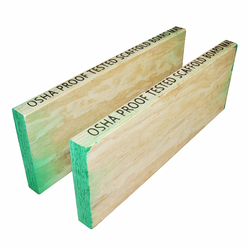 OSHA Proof test Pine LVL Scaffolding Plank with Competitive Price in Dubai