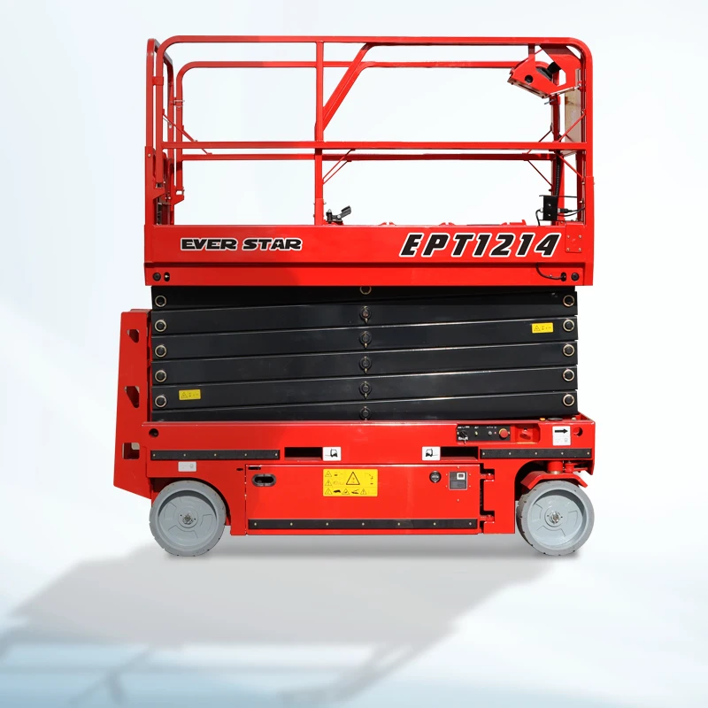 Электрический ножничный подъемник 4-18 м Лидер продаж платформа приводной двигатель по низкой