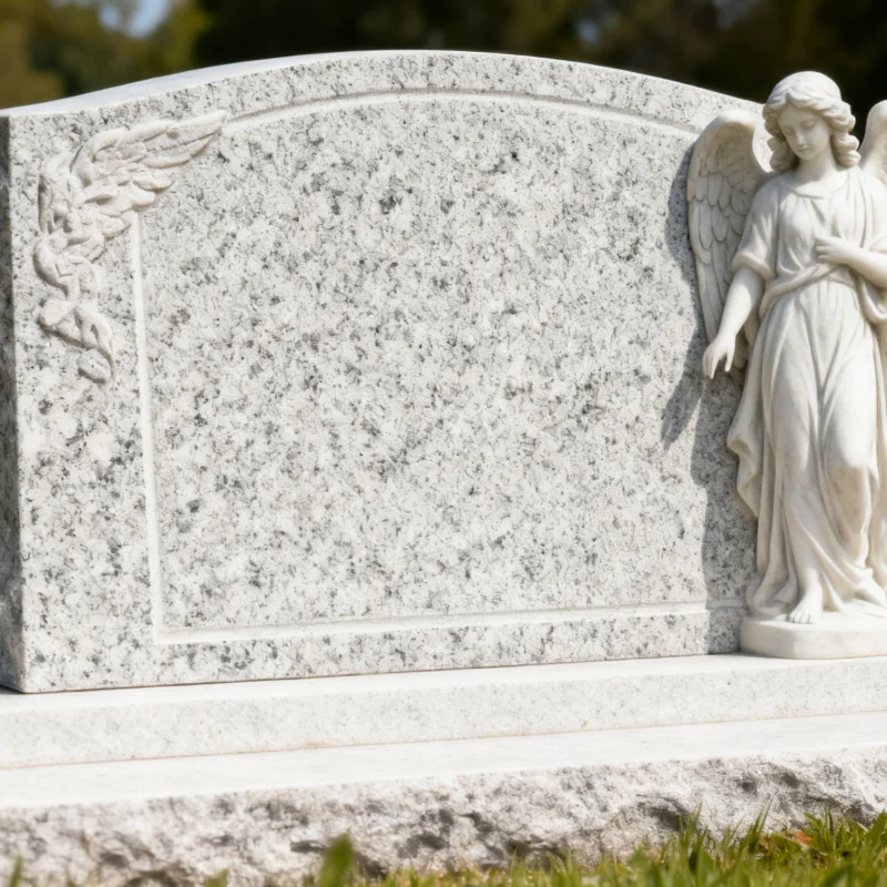 product g603 modern white granite tombstones and monuments 1 year warranty european style memorial for outdoor cemetery and garden use-5