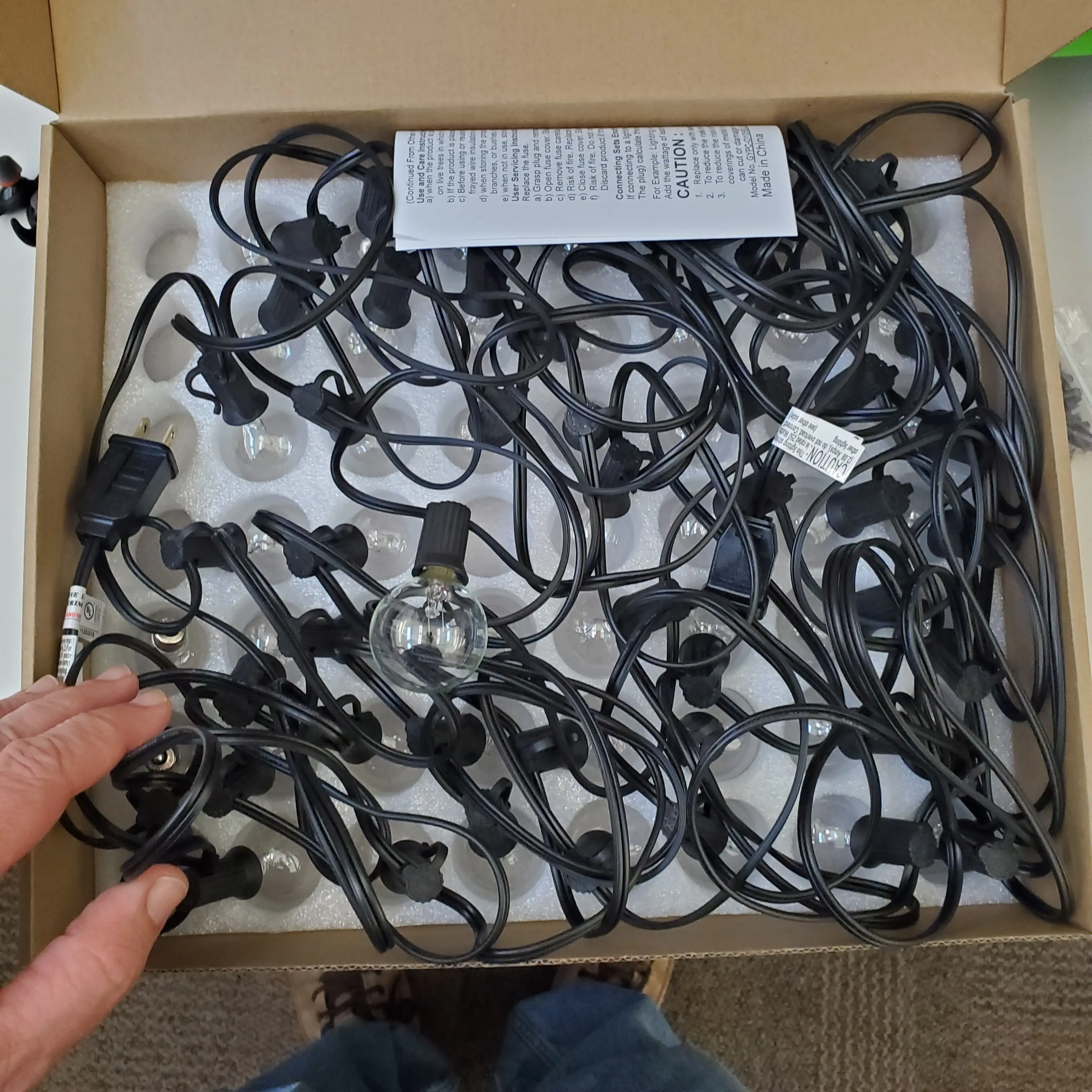 Commercial Grade Led String Light Waterproof Outdoor C7 Bulbs New Year