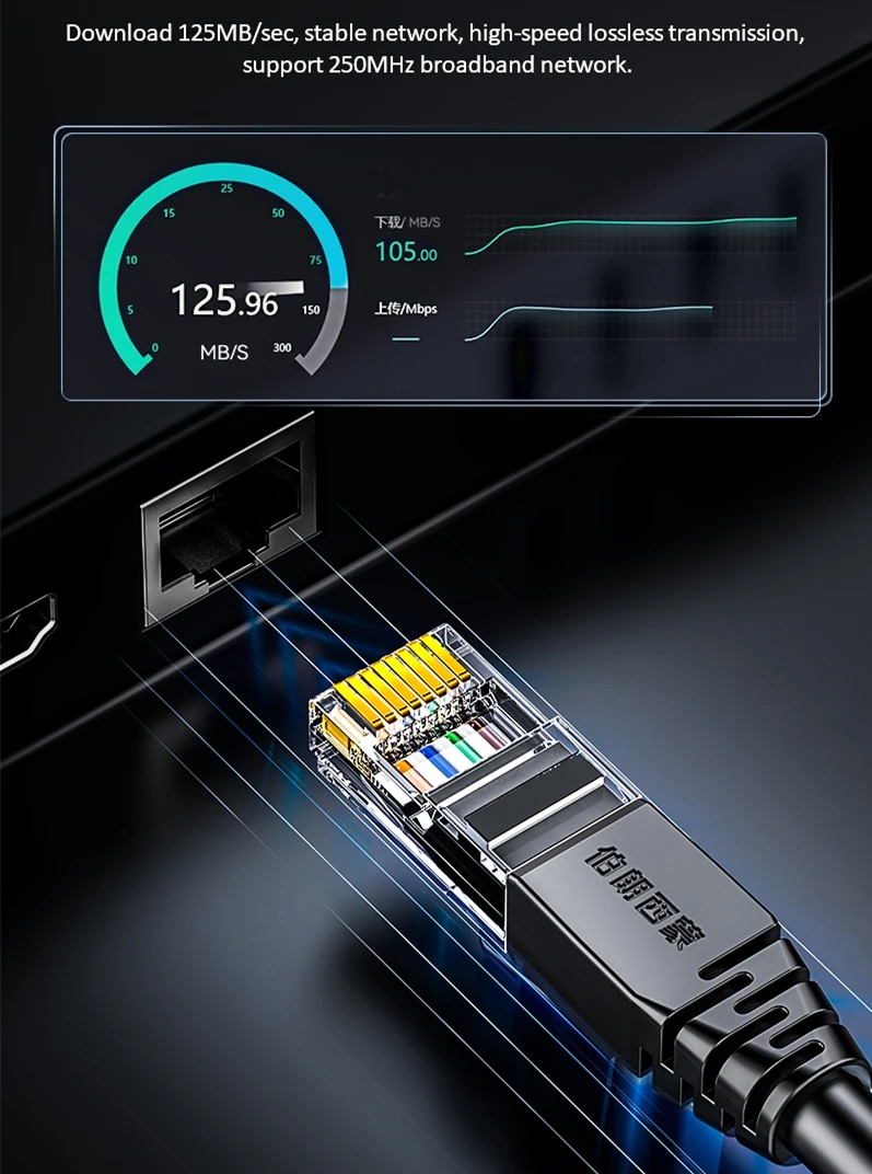 Высокое качество 26awg из чистой меди 8-ядерный витой кабель Utp Cat 6 сетевой Cat6 патч-корд