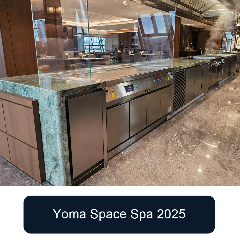 Yoma Space Spa: Solução de Projeto de Cozinha Comercial Chave-na-Mão — Projeto, Equipamentos e Suporte à Instalação
