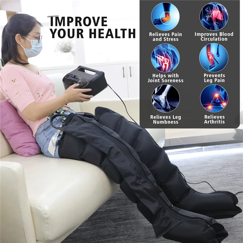 Masajeador Electrico Maquina Para Masajes De Piernas ECODE