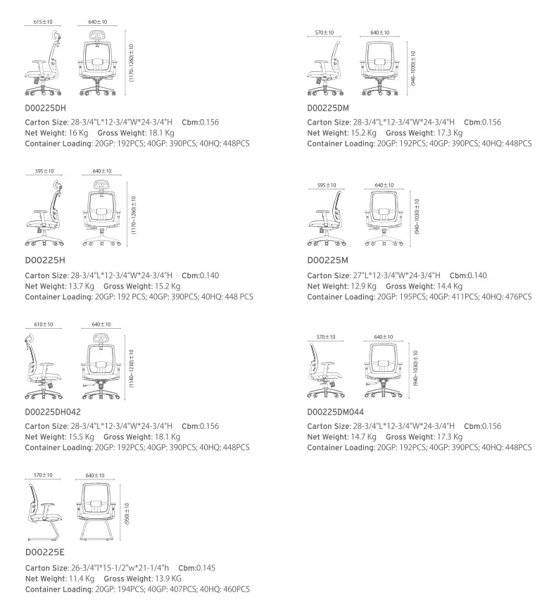 Ergonomic Mesh Fabric Office Chair factory