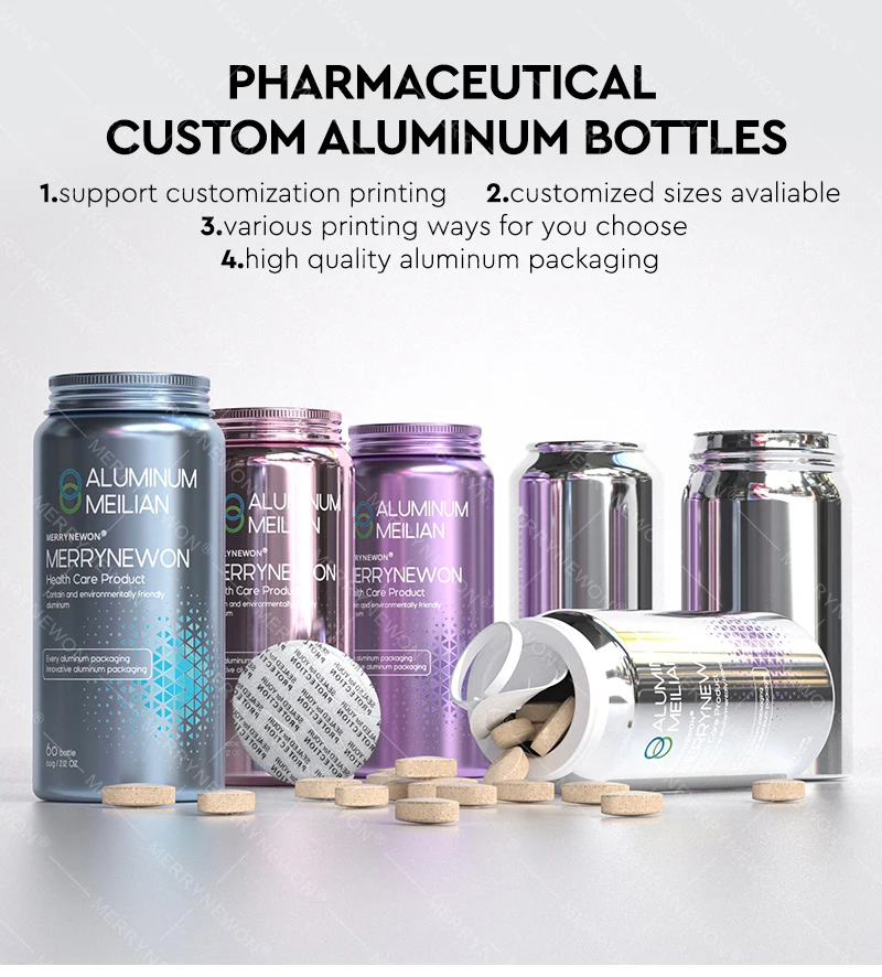 Aluminum Packaging for Supplements - Sustainable & Versatile