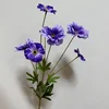 Nouveau 6 têtes violet foncé