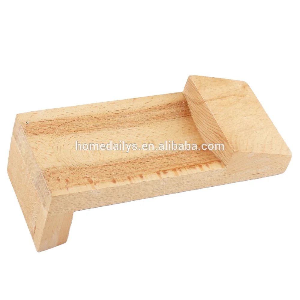 OSALADI 2pcs Oyster Shucking Clamps Tool Wood Oyster Holder Oyster Stand Base for Kitchen