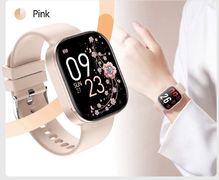 Smartwatch Ip68 Mit Herzfrequenzmessung Und Fitness Tracker_voghion.com
