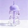 Bear cup-baseball cap shape-lilac
