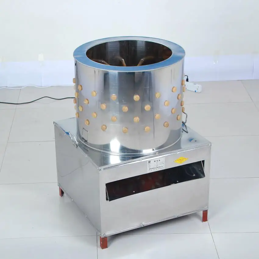Economical poultry feather plucking machine for poultry slaughtering lines
