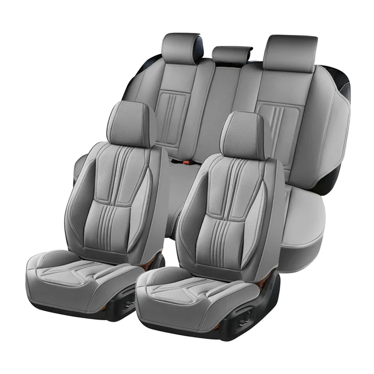 All-season Luxury Nappa Leather Car Seat Covers Custom Logo