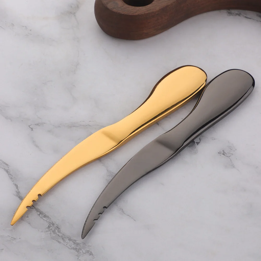 Нож для креветок из нержавеющей стали инструменты для приготовления морепродуктов инструмент для очистки креветок