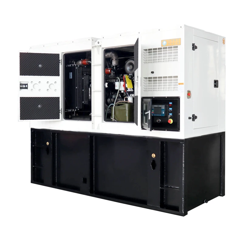 Large Base Silent Diesel Generator