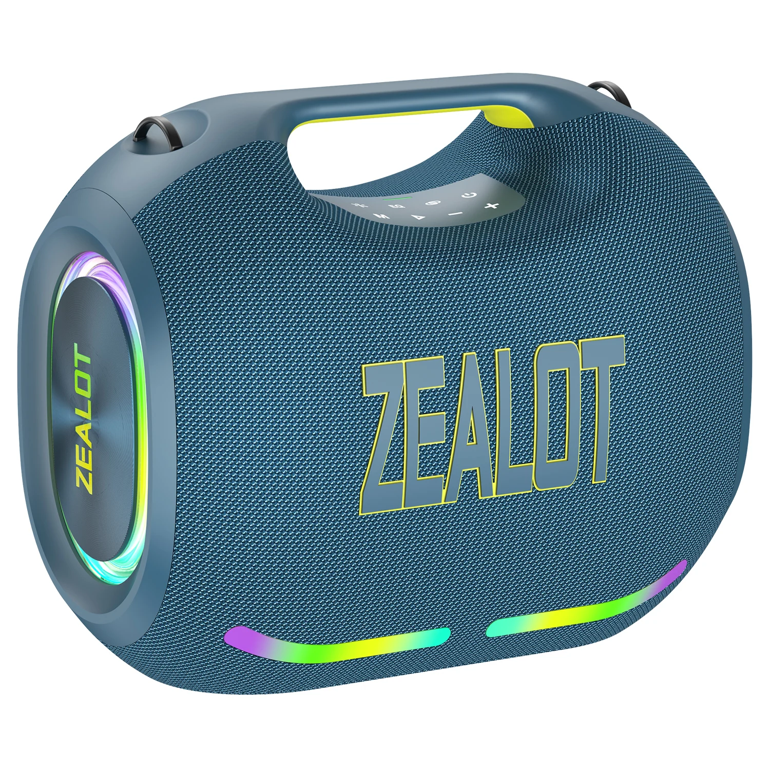 ZEALOT ZE21 250W Taşınabilir Hoparlör - IPX7 Su Geçirmez, RGB