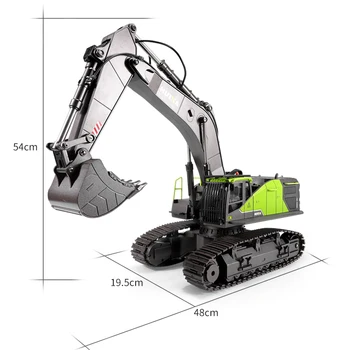 HUINA TOYS 1593 RC Excavator 2.4Ghz 1:14 Scale Construction