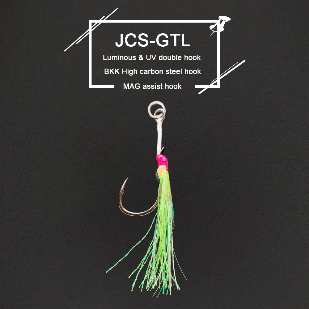 Hameçons d'aide à la pêche avec ligne PE – 106 pièces/boîte en acier inoxydable pour appâts vivants, hameçons d'aide au jigging, hameçons de pêche en eau salée, hameçons gabarits et anneaux fendus Hameçons d'aide à la pêche avec ligne PE – 106 pièces/boîte en acier inoxydable pour appâts vivants, hameçons d'aide au jigging, hameçons de pêche en eau salée, hameçons gabarits et anneaux fendus