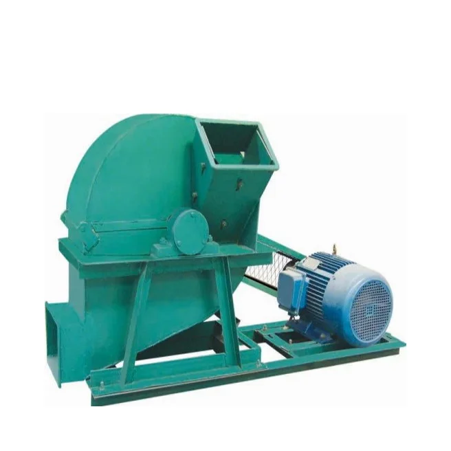 Electric Motor Sawdust Making Machine Wood Log Trunk Crusher Wood Grinding Machine