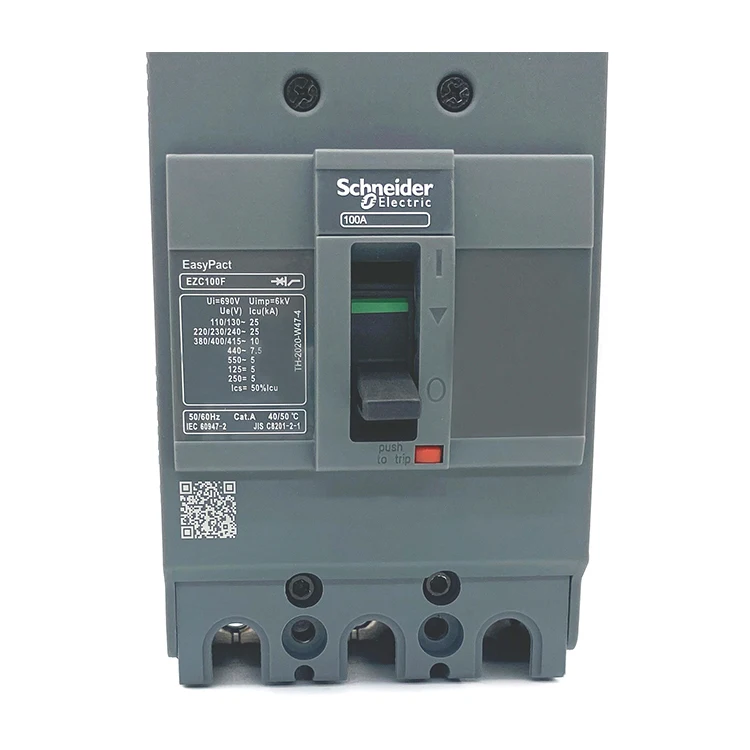 MCCB New Model Merlin Gerin 75A 80A 100A EZC100F Easypact EZC Molded case Circuit Breaker