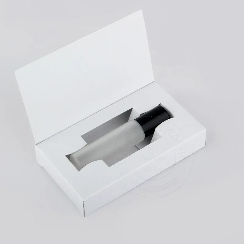 In Stock 10ml 10 ml Perfume Glass Roll on Bottle Frosted Color Empty Glass Roller Bottles for Essential Oils with Package