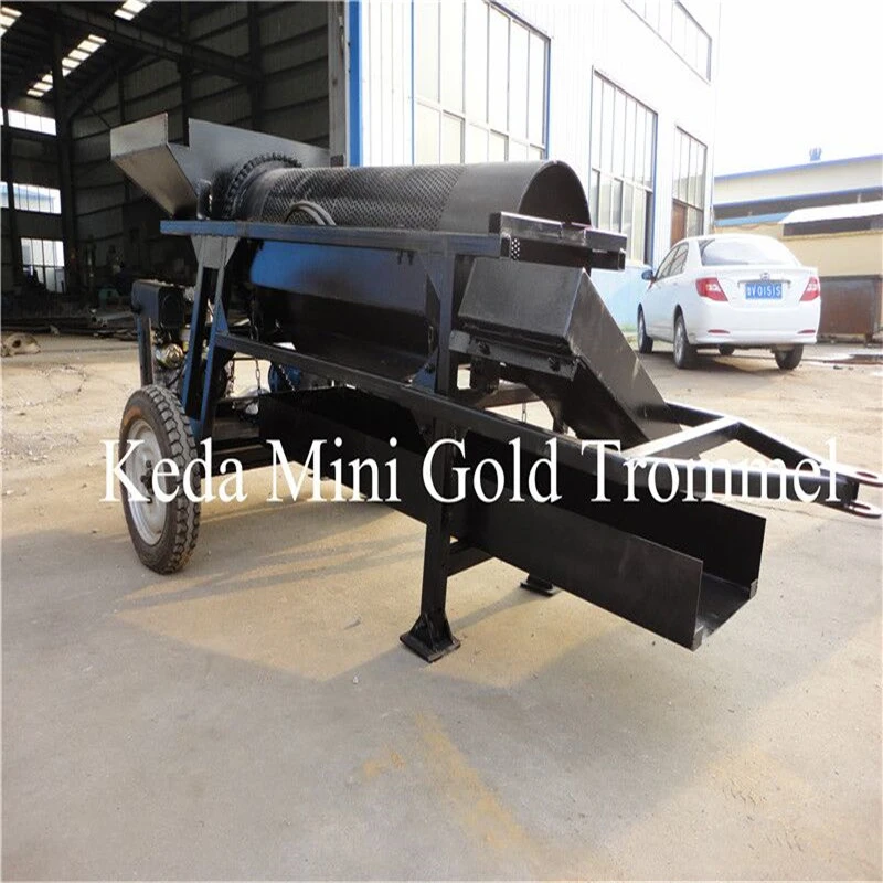 Used Rotary Screen Gold Trommel for Sale