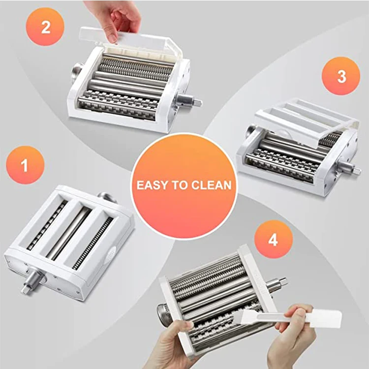 Amzchef Kitchenaid Stand Up Mixers Thickness Adjustment Pasta Maker