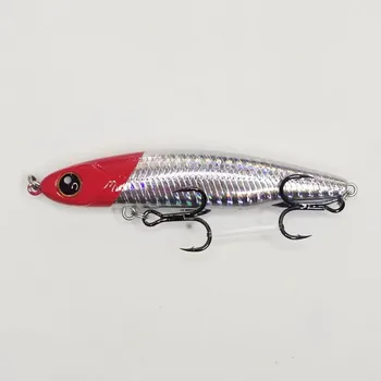 Second Generation Silverfish 17g 21g Fixed Gear ABS Small Size Heavyweight Weight Transfer System Built-In Clicker Beads Bottom – Hard Lure – view 2