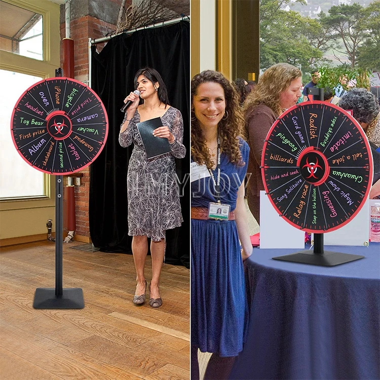 Tabletop Spinning Prize Wheel – 110 tradeshow