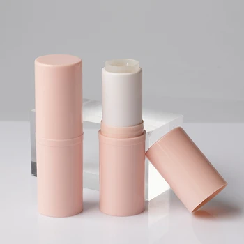 OEM ODM 8g Anti-itch Bite Stick Tubes Empty Flat Pattern Lip Balm Container Plastic Foundation Lipstick Containers for Cosmetics