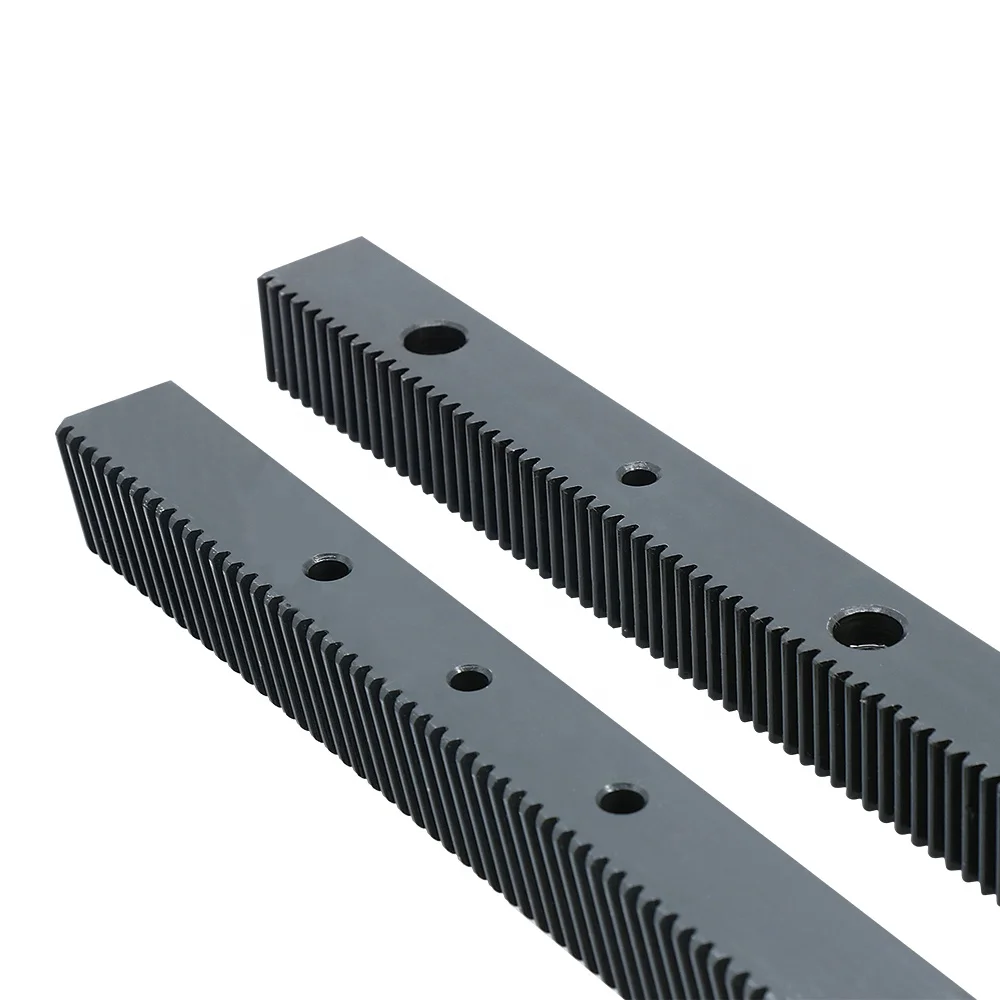 Rubber Teeth Rack Alibaba.com: HLTNC Straight/Helical Tooth Gear Rack with Mounting Holes ...