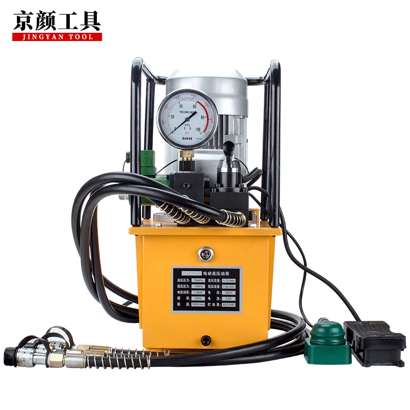 DB150-D3 Hydraulic Electric Oil Pump 220V 380V Electric High Pressure Electric Pump Single-stage Pump 1.5KW 70mpa