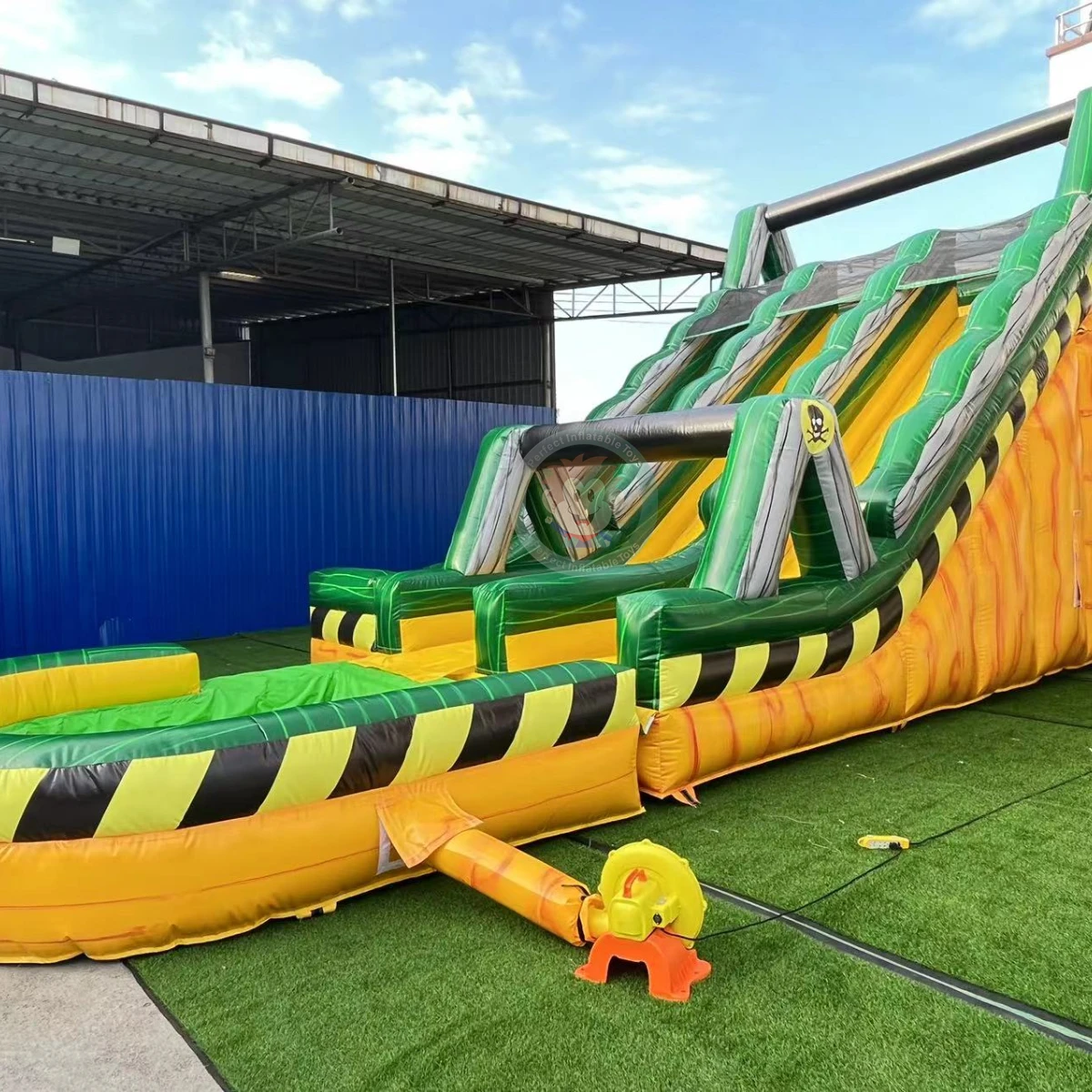 50ft Inflatable Water Slide Giant Inflatable Floating Water Slide Buy