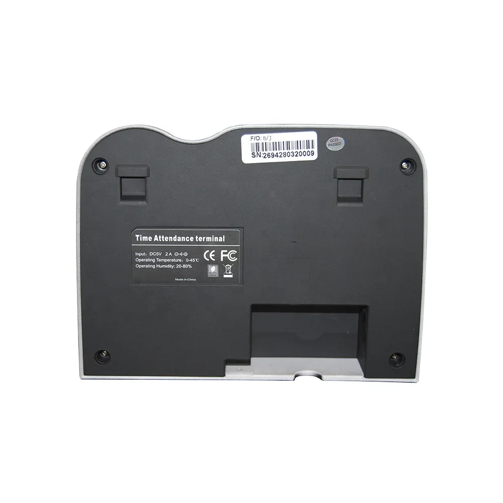 Linux Biometric Fingerprint Time Attendance System With USB Port With RFID Card Reader Time Recorder T9