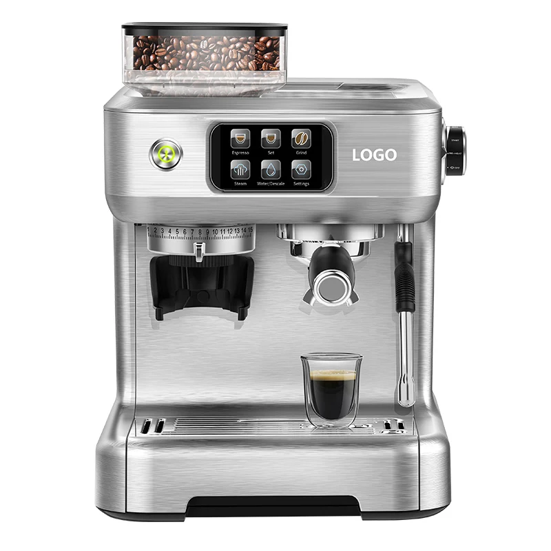 Máquina De Café Expreso De Acero Inoxidable,Máquina De Café De  58mm,220v,1500w,Oem - Buy Máquina De Café Espresso,Máquina De Café,Máquina  De Café Con Amoladora Product on Alibaba.com