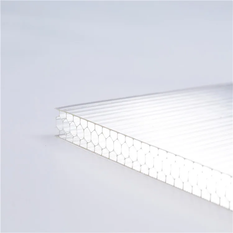 Colored Multiwall Honeycomb Polycarbonate Sheet for Sale