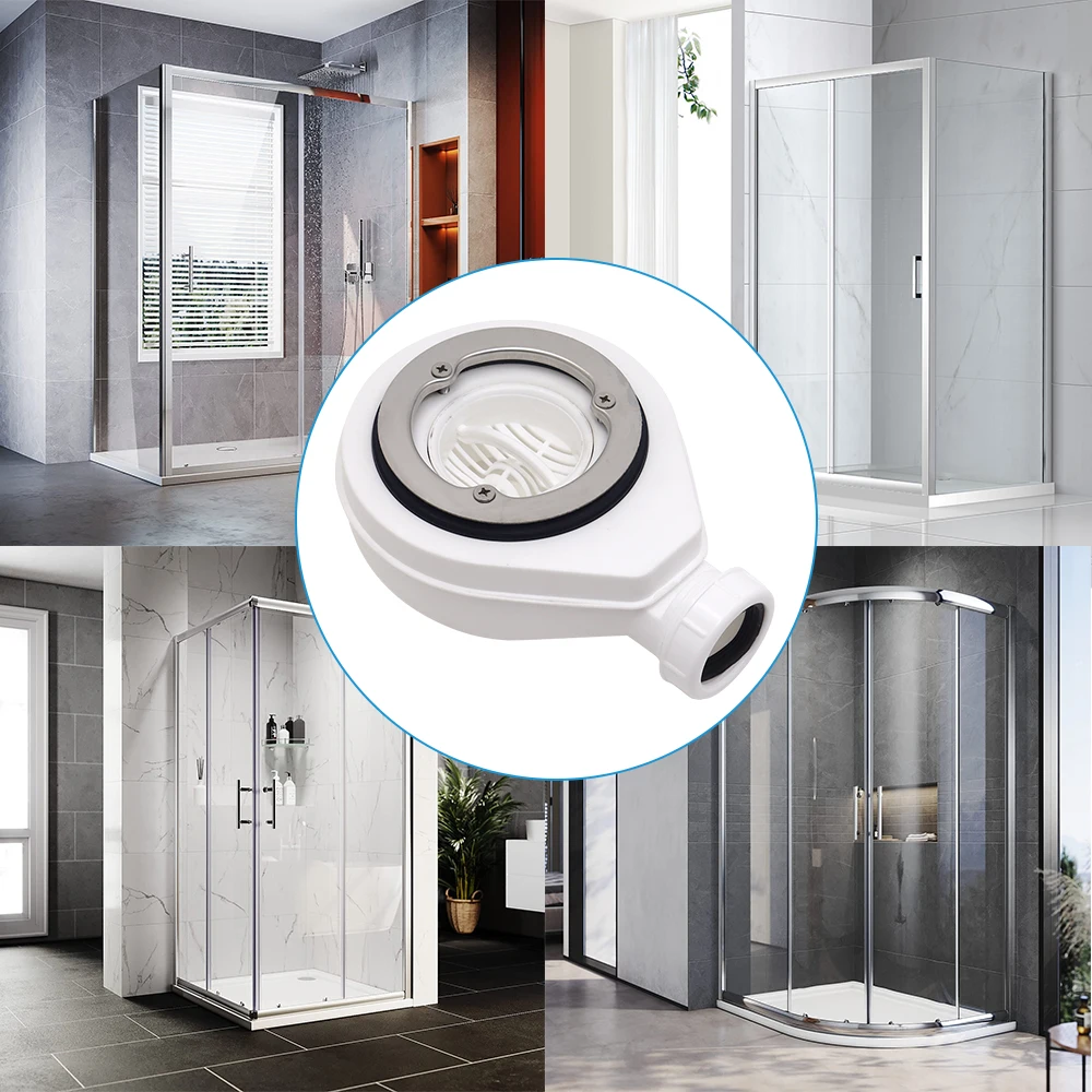 GUIDA 718002 71800201 Fast Flow Easy Clean Shower Enclosure Tray Waste Trap Tray Drain for Shower Tray