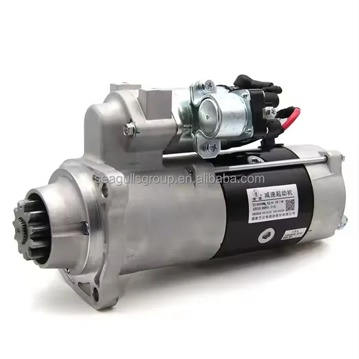 Weichai SHANTUI SD16 SD22 Bulldozer Engine Parts diesel Engine Starter 61500090029 Deceleration Motor