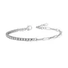 2.5mm Platinum White Stone