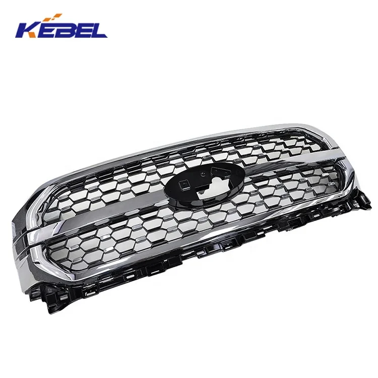 Luxurious Starlight Design - Premium Chrome Aluminum Car Front Grille Insert OEM ML3Z-8200-JB-1 for Ford F150 2021-2023