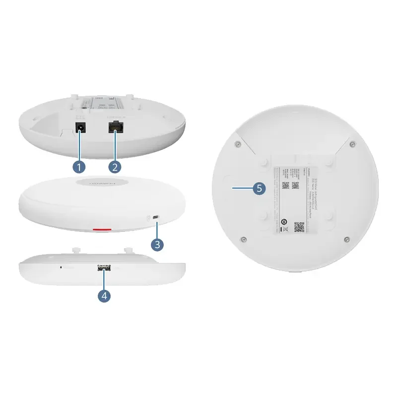 AirEngine 5776-57 50088046 (11be Indoor 2 + Двухдиапазонная умная антенна USB BLE) внутренняя точка доступа Wi-Fi 6