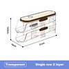 Transparent-Single row 2 layer