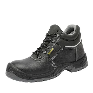 JDS Wholesale Cheap Price Men Work Safety Shoes Boots with Steel Toe and Steel Plate