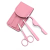 pink lashes tweezers set