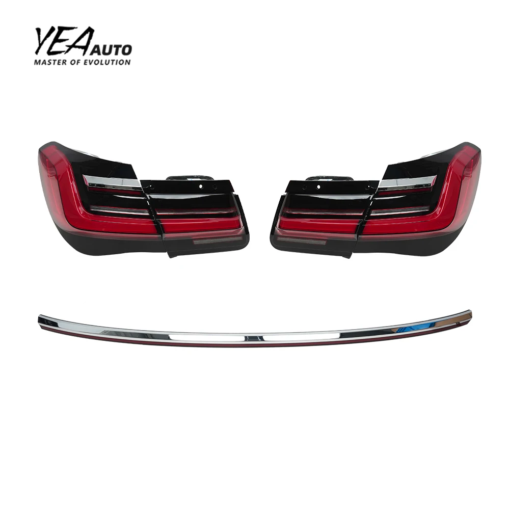 Полные светодиодные задние фары для BMW F01 F02 7 Серия, светодиодные задние фары со средней световой полосой, 2009 - 2015, автотовары