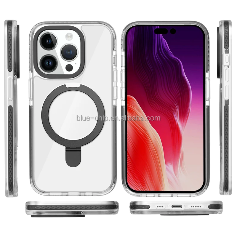 Yanchentian Good Quality Stand Premium Discover Innovation Clear Bumper Sublimation Supplier 2024 Magnet Phone Case for Iphone Yanchentian Good Quality Stand Premium Discover Innovation Clear Bumper Sublimation Supplier 2024 Magnet Phone Case for Iphone