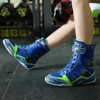 2022 boxing shoes for men custom your own MMA boots professional boxing boots with comfortable From m.alibaba.com