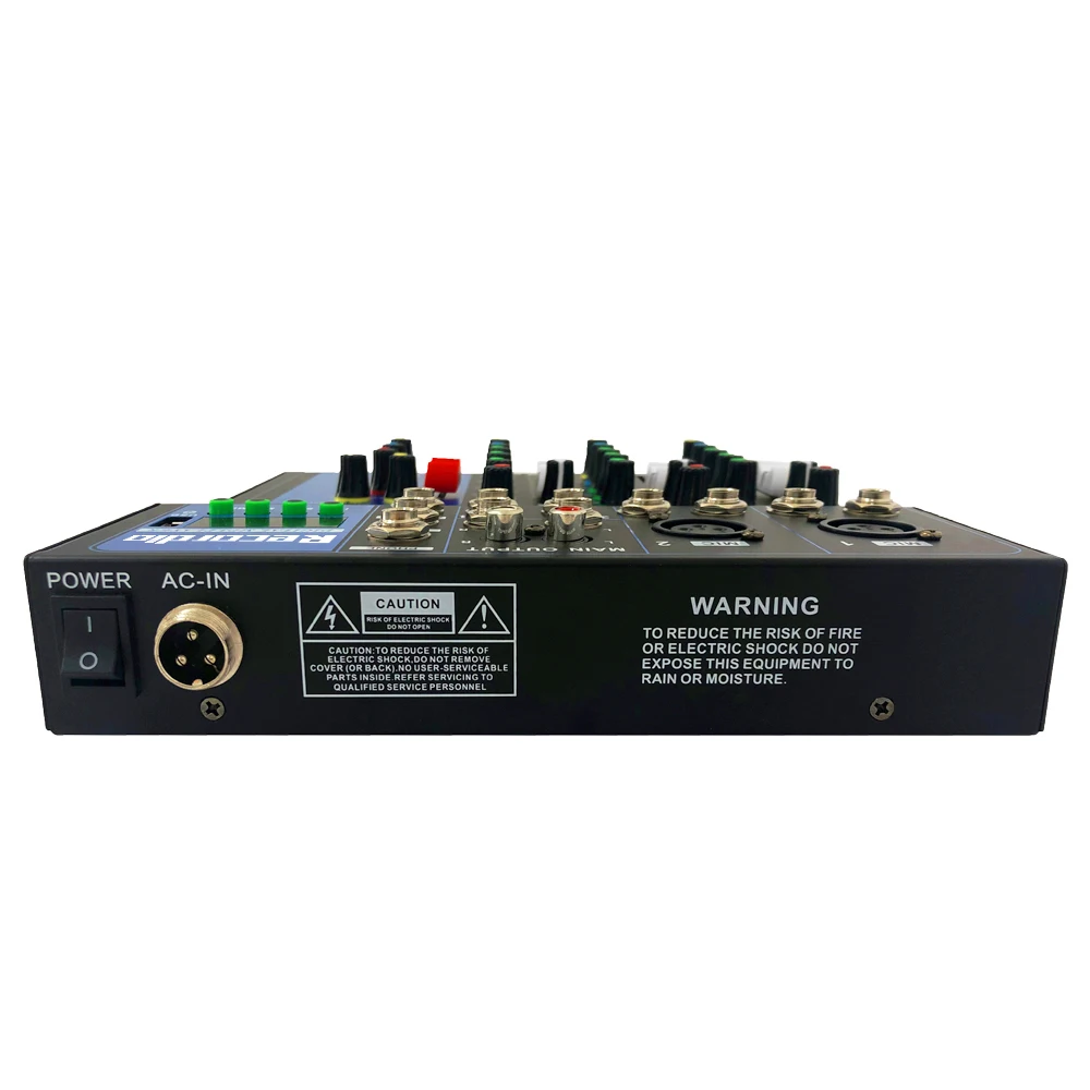 鍵盤楽器 Little Fish Audio Mixer Amazon.com: Audio Mixer, 4 Input 1 Output Mini Low Noise