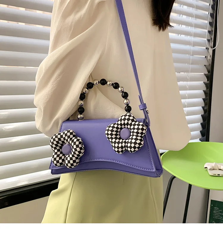Bolso crochet flores - Mujer | Mango México