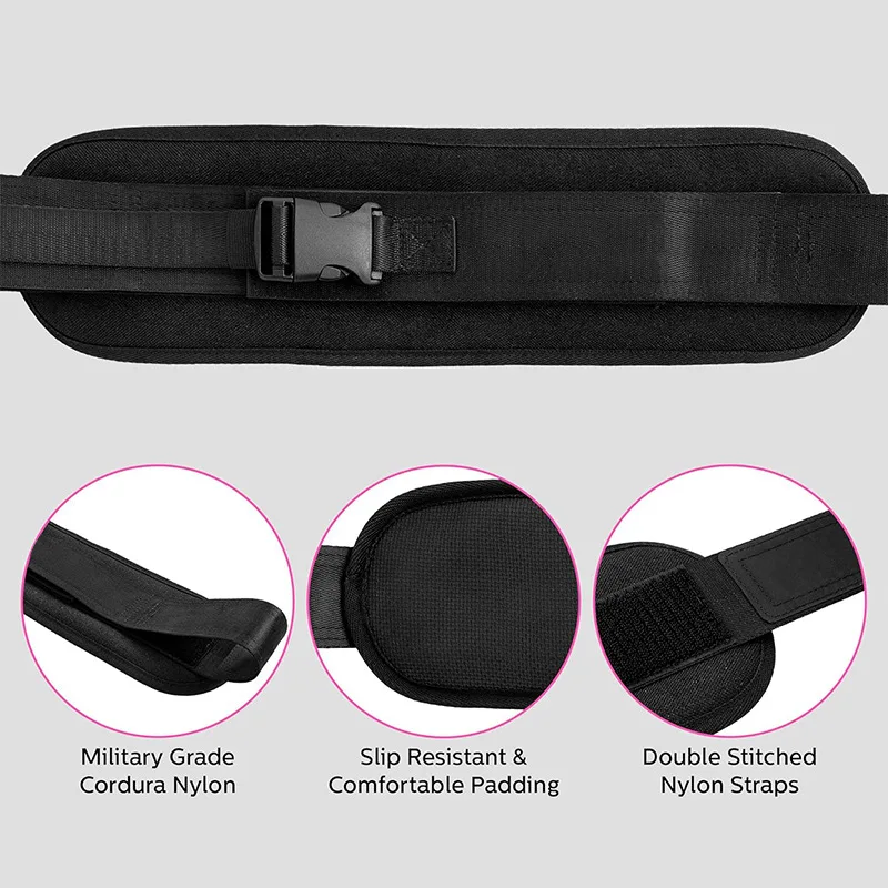 Sport Fitness Gym Hip Thrust Belt For Weights Dumbbell Hip Thrust Pad